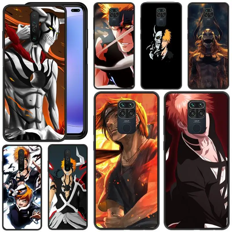 

Bleach Anime Kurosaki Ichigo Phone Case For Redmi 5 6 Plus K 7 8 9 20 30 X A Pro Note 4 5 6 7 8 9 S X A Phone Cover Coque
