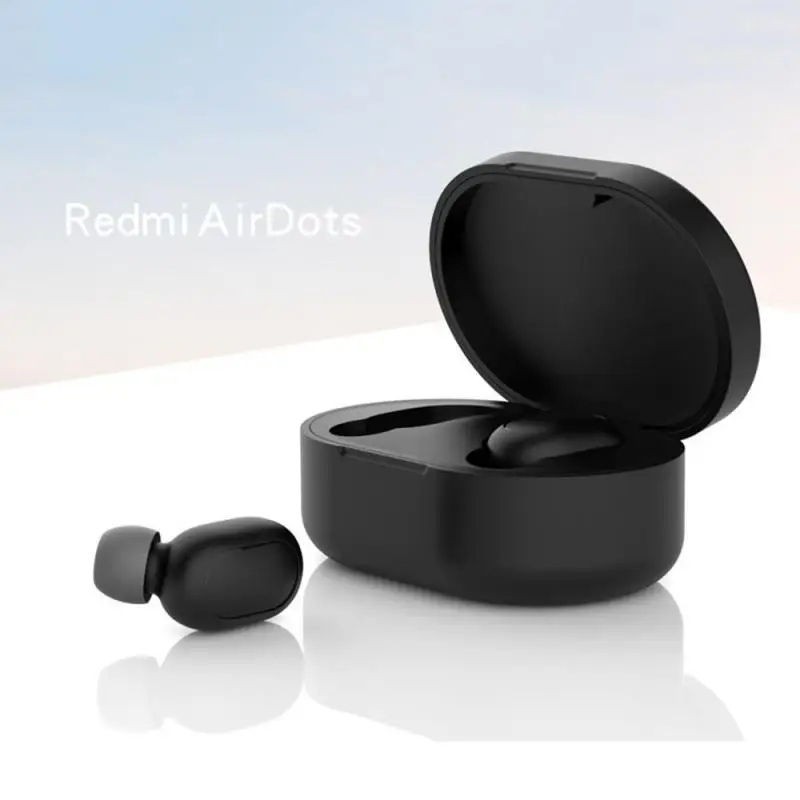 

New Silicone Case Protective Cover for Xiaomi Airdots Bluetooth Earphone Youth Version Headset for Headset TWS Protective Box