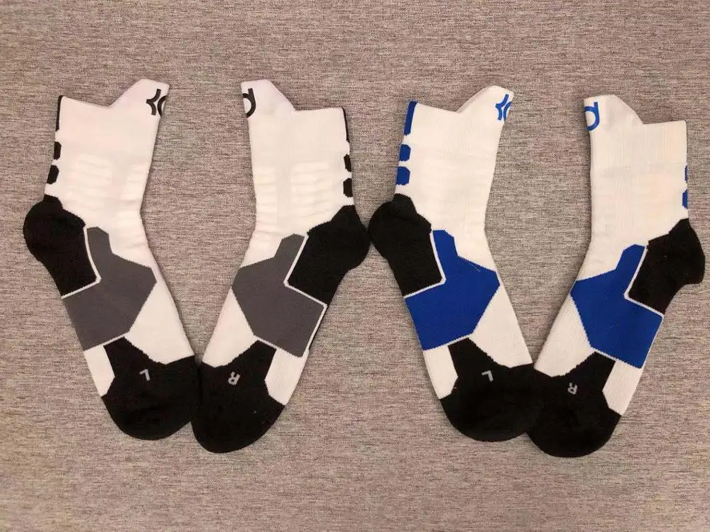 Носки для взрослых размер до середины голени Кевин Дюрант большой баскетбольный