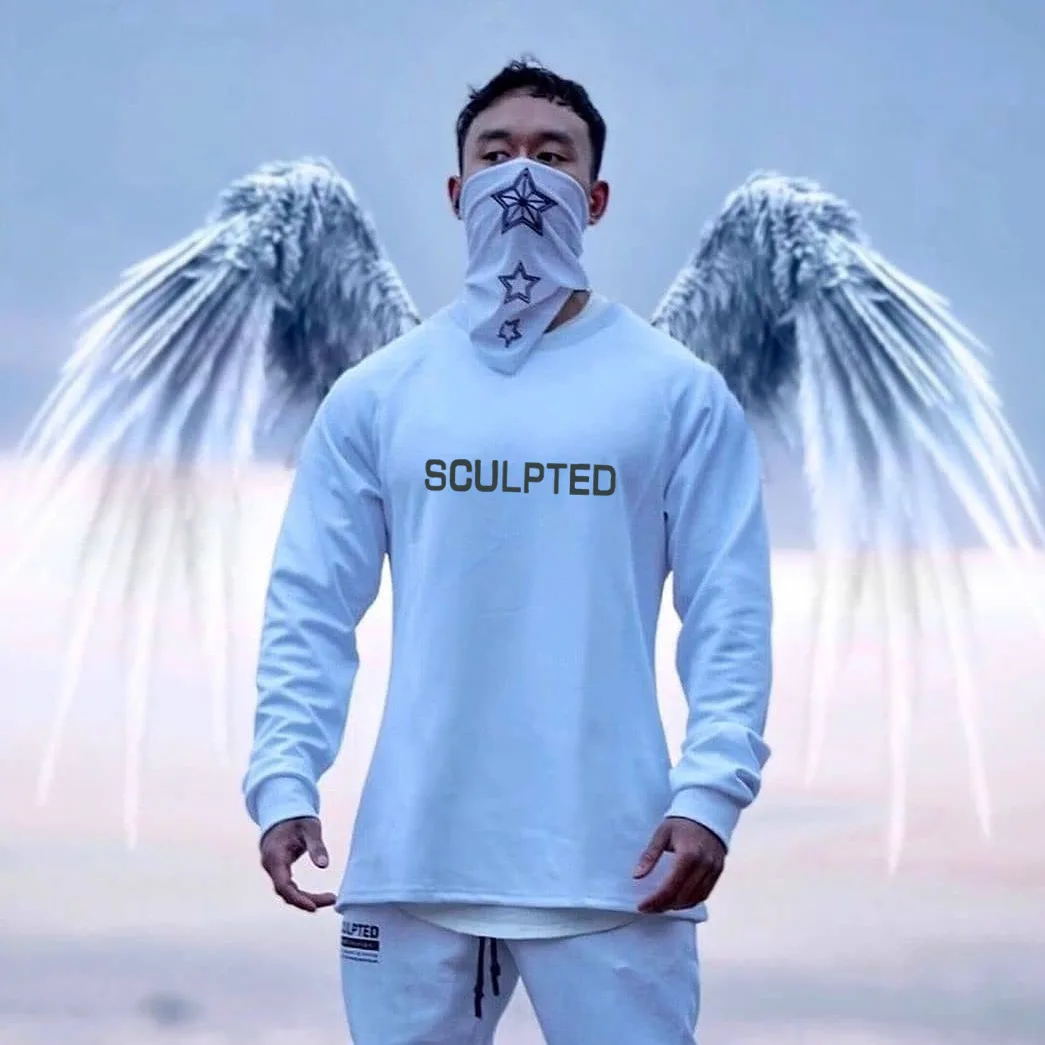 

Мужской Повседневный пуловер с длинным рукавом, для занятий спортом на открытом воздухе