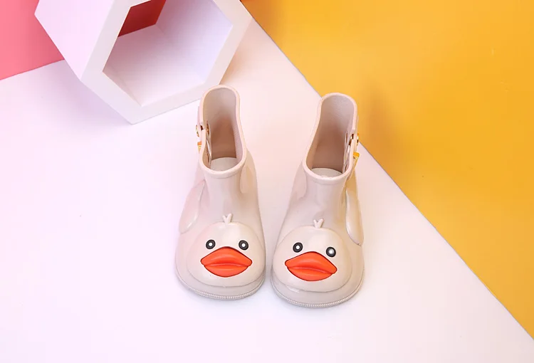 Mini Melissa/3 цвета; резиновые сапоги; Новинка года; нескользящие желе резиновые сапоги для мальчиков и девочек; Melissa; обувь с Микки Маусом; прозрачная детская водонепроницаемая обувь