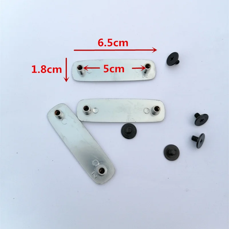 1 шт. автомобильный коврик для интерьера металлический стикер сиденья с винтами