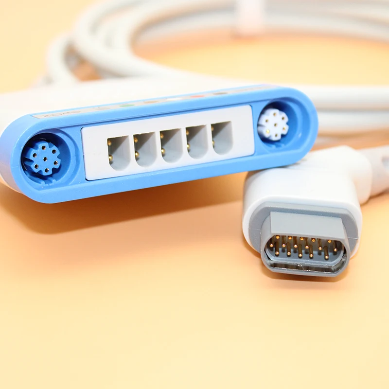 Совместимость с Siemens-Drager 3368391 или 5950196 SpO2/TEMP/ECG Удлинительный кабель для монитора