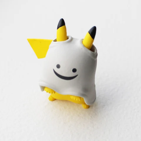 TAKARA TOMY покемонов 5 шт./компл. 4,5 см Mimikyu Пикачу Rowlet Косплэй Аниме фигурки героев модель игрушки для детей