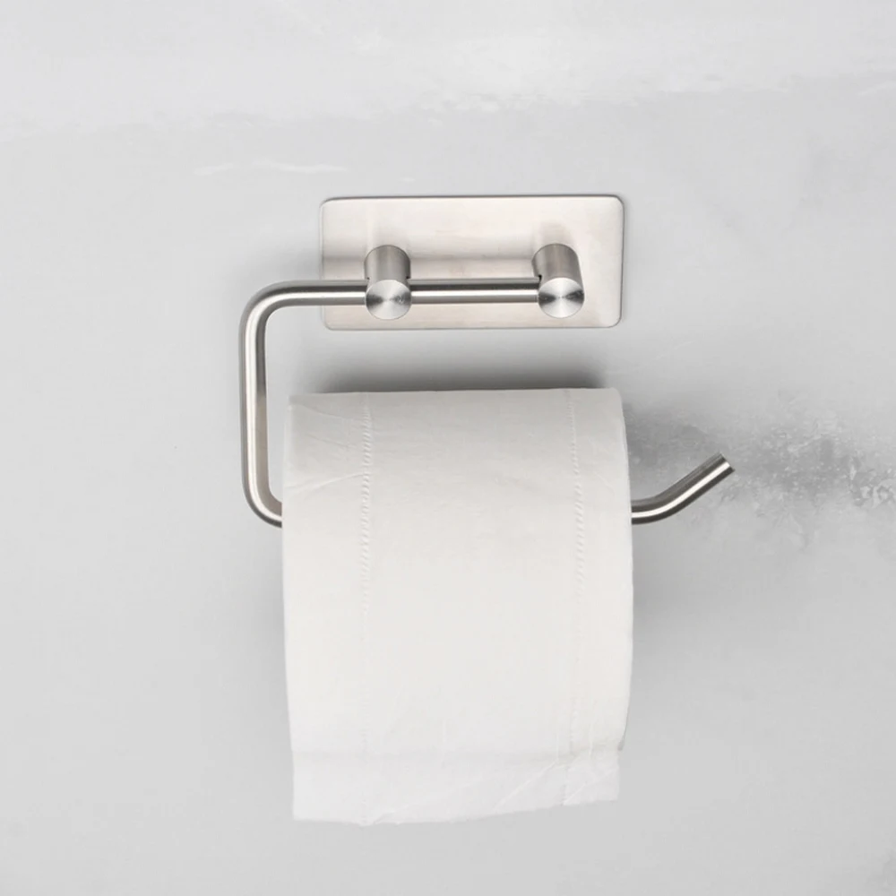 

Kitchen Roll Paper Accessory Wall Mount Toilet Paper Holder Stainless Steel Bathroom tissue towel accessories rack holders