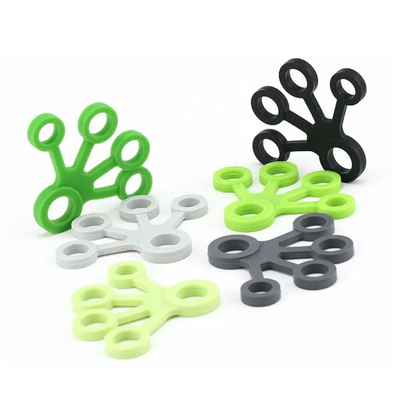 1 шт. Новые 3 уровней палец силовой тренажер зажим для пальца с силиконовой