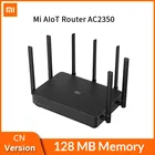 Xiaomi Mi AIoT маршрутизатор AC2350 Gigabit 2183 Мбитс 128 МБ двухдиапазонный Wi-Fi беспроводной маршрутизатор Wi-Fi ретранслятор с 7 с высоким коэффициентом усиления антенны шире