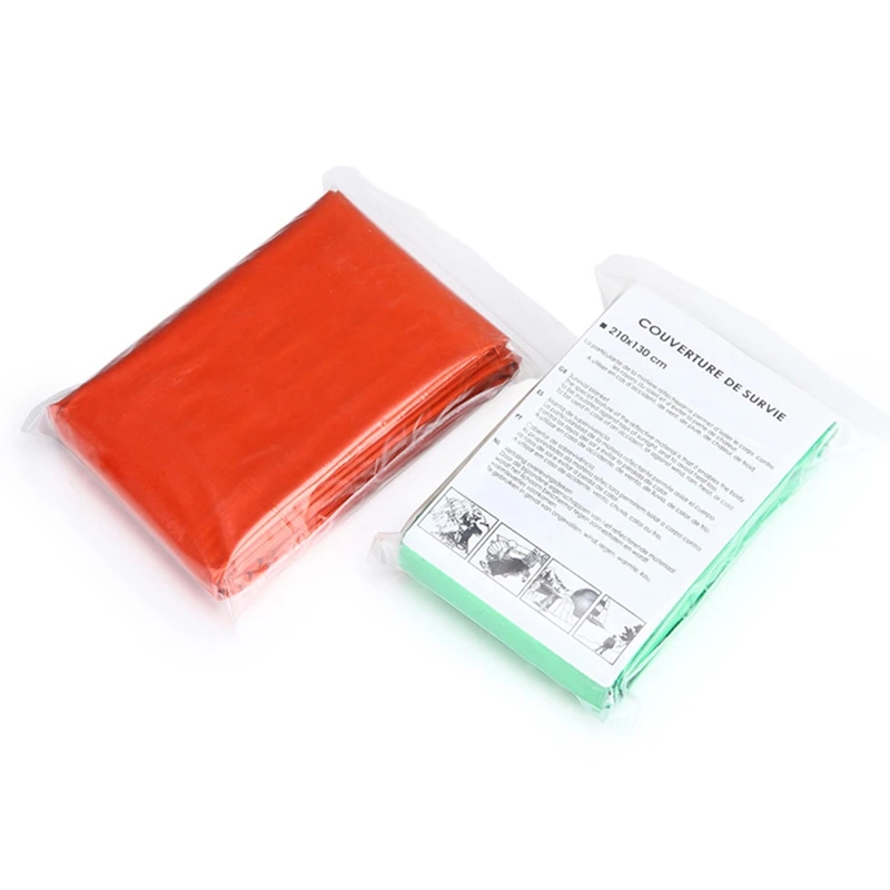 

210*130cm Outdoor Emergency Blanket Blanket Sunscreen Blanket Emergency Blanket tear-proof Mat Reusable