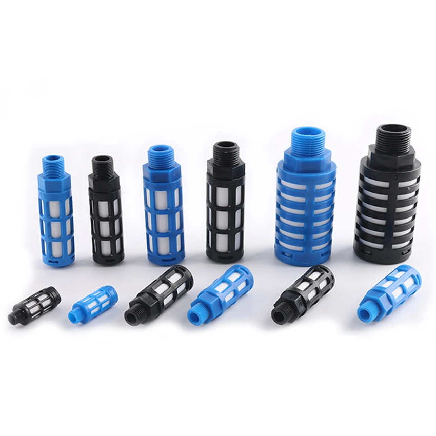 Пневматический Глушитель PSL с наружной резьбой 1/8 дюйма 1/4 3/8 1/2 3/4 1 дюйм шумовой