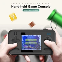 video handheld game console retro handheld game console built in 8000mah power bank gamepad game player for child supplies