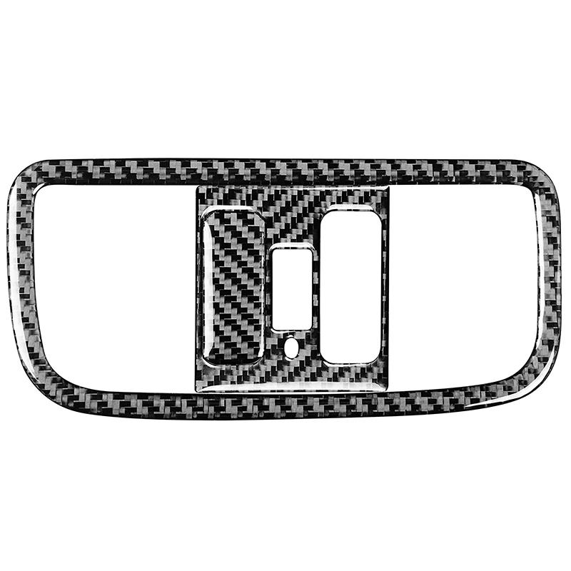 

Автомобильный верхний лампа консоли лампы Панель крышка Стикеры углеродного волокна внутренняя отделка для Honda Civic 8 8Th Gen 2006-2011