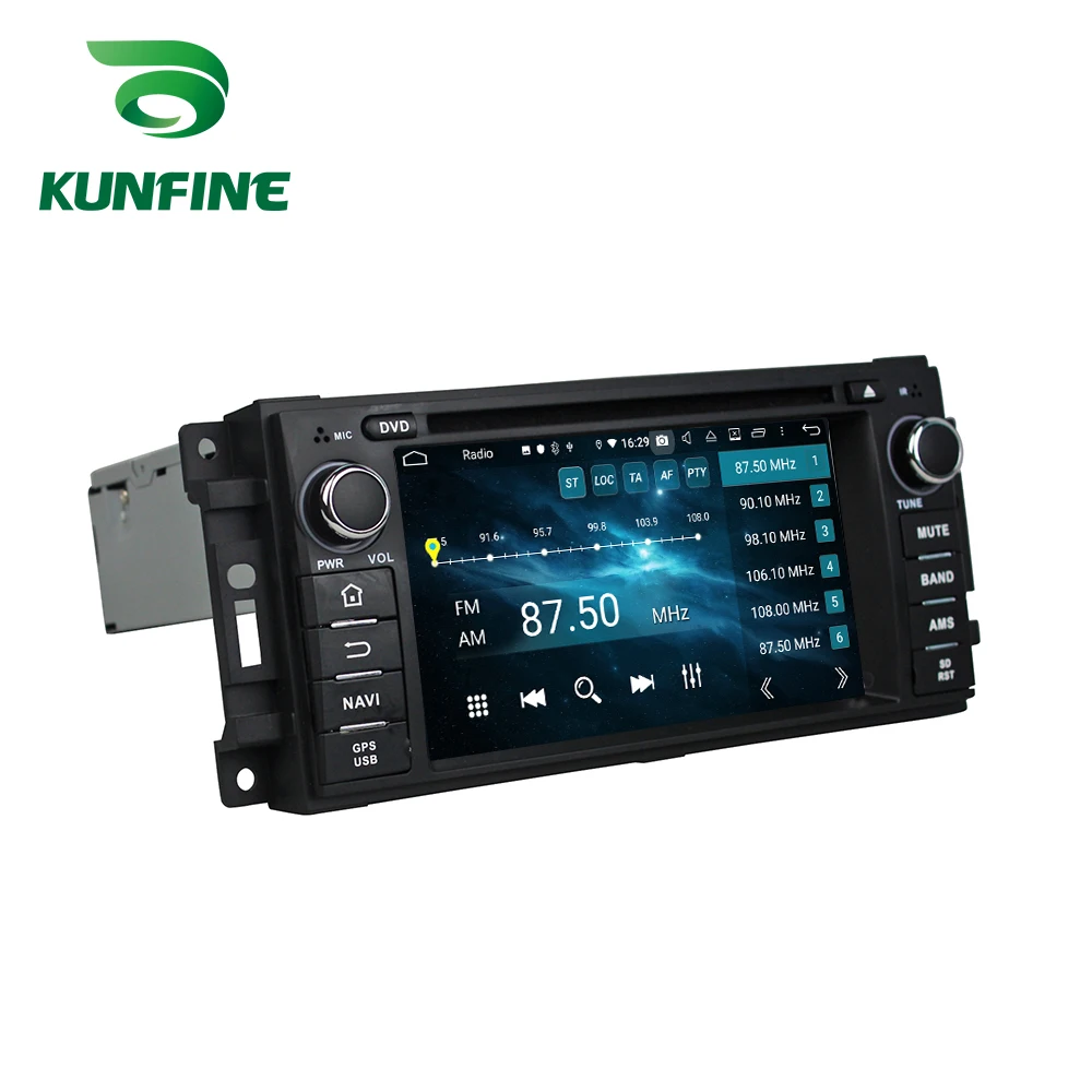 Android 9,0, четыре ядра, 4 Гб ОЗУ, 64 Гб ПЗУ, автомобильный DVD, gps, мультимедийный плеер, стерео, для Jeep Sebring, 300C, Grand Cherokee, компас