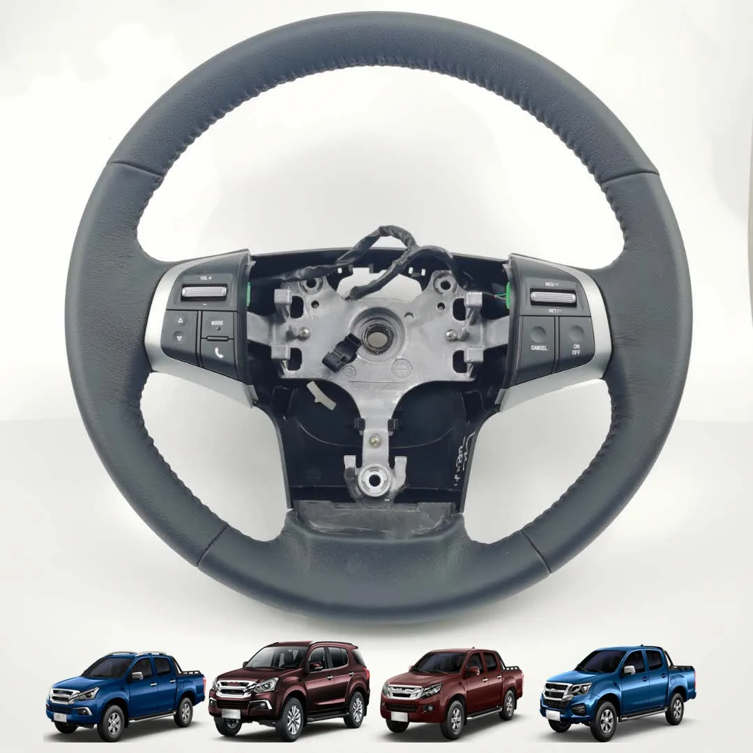 

Автомобильное кожаное рулевое колесо QDARCTIC для Isuzu DMAX