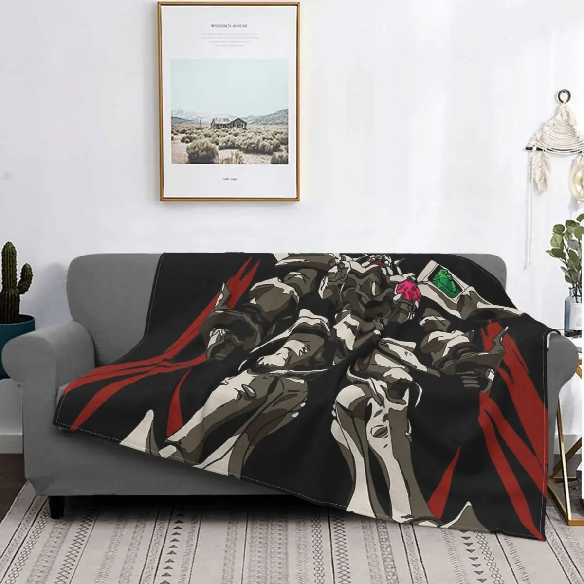 

Броневое одеяло Escaflowne, покрывало в клетку на заказ, покрывало для кровати