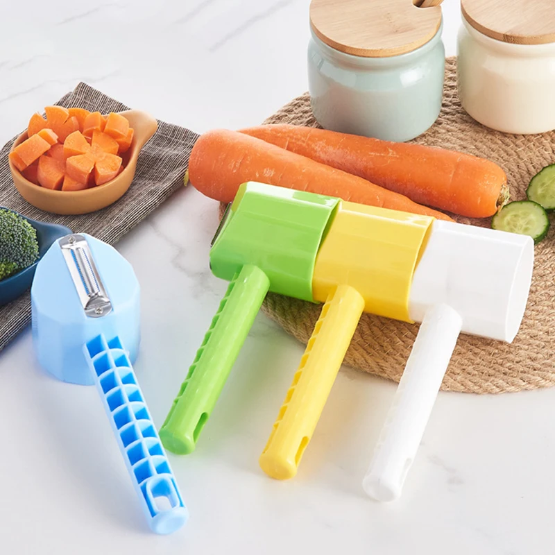 Vegetable Graters with Storage Box Fruit Peeler Kitchen Peeling Knife Multifunctional Paring Knives Apple Zester Potato Scraping
