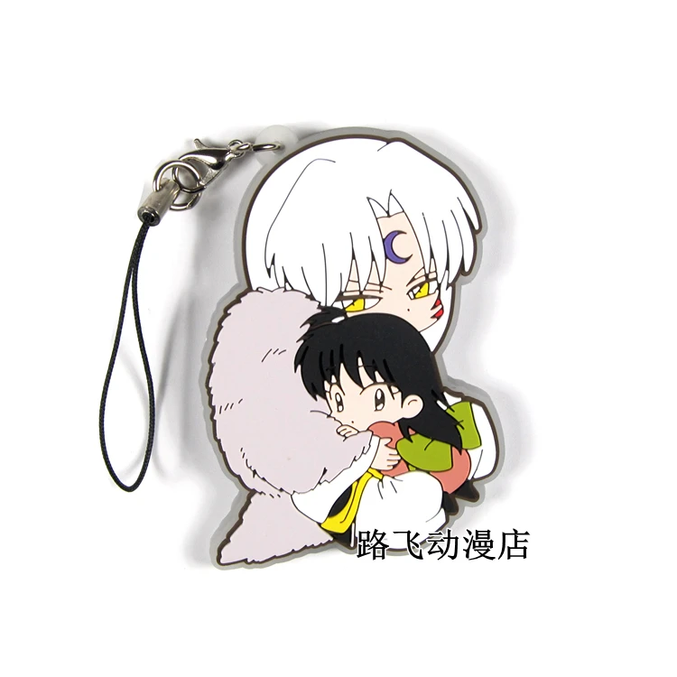 Аниме Inuyasha мобильный телефон кулон Higurashi Kagome экшн фигурка аниме модель резиновый