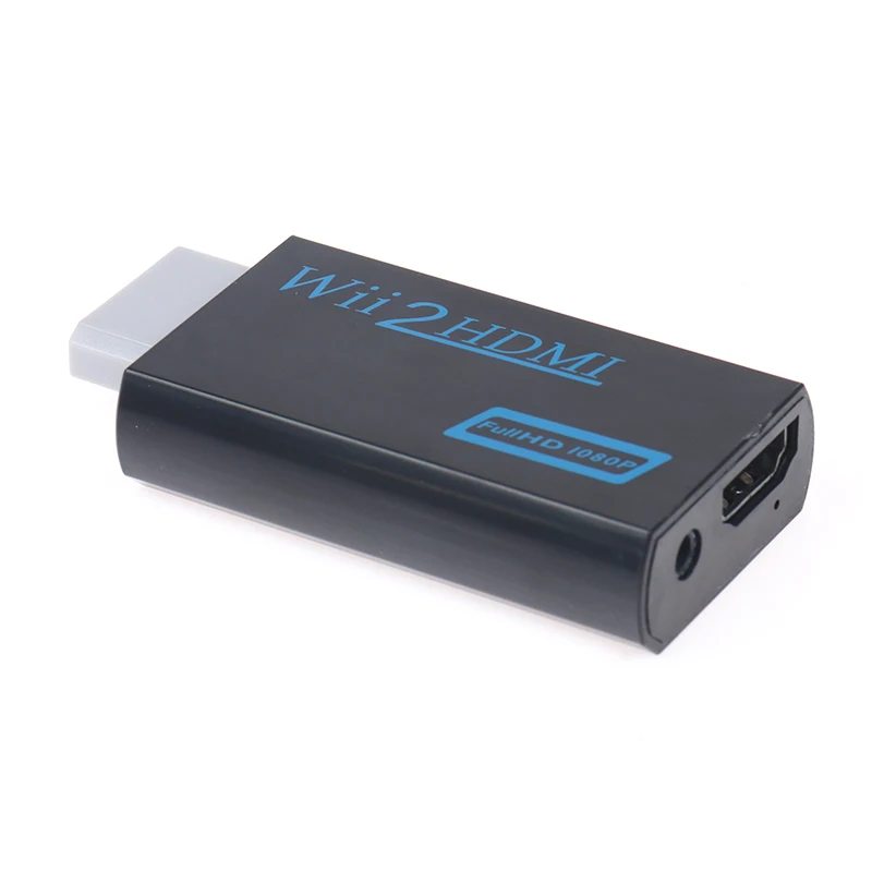 Полный HD 1080P Wii-совместимый адаптер преобразователя Wii 2hdmi-совместимый