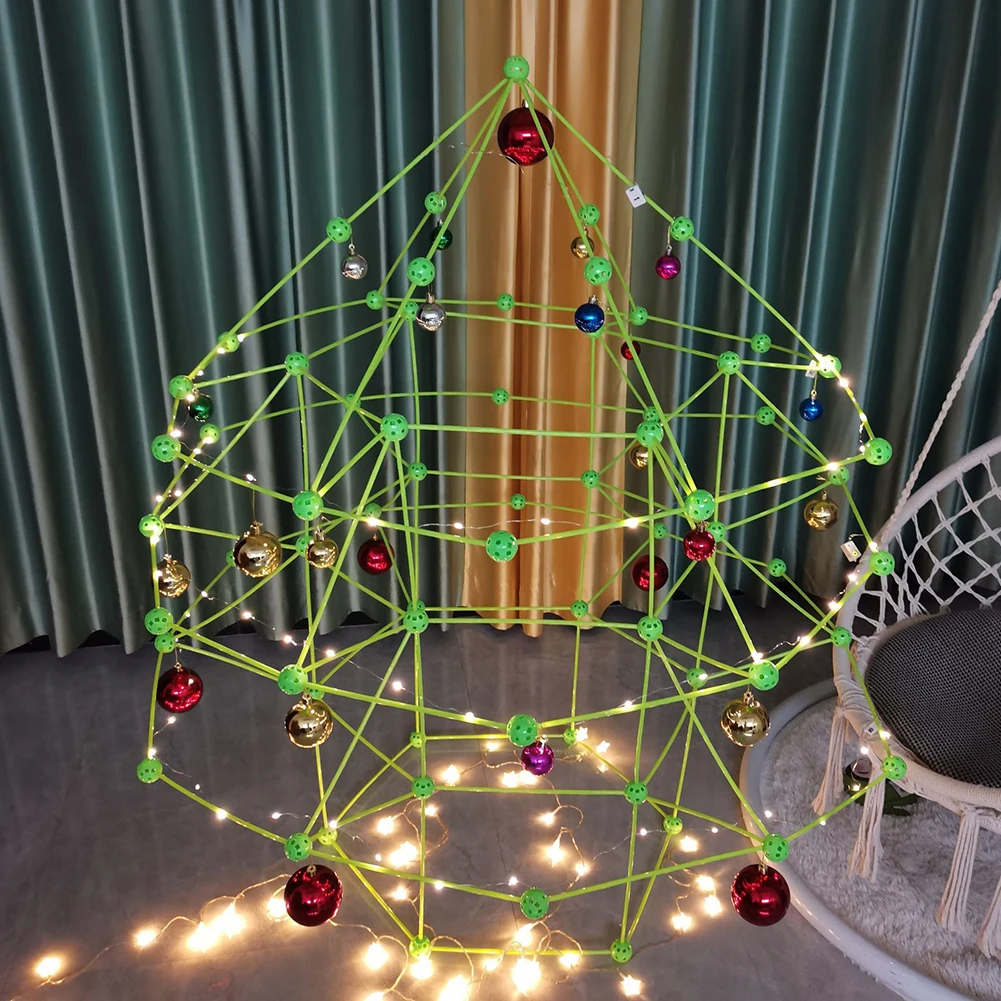 

Castle Christmas Tree Children's Tent Game Construction Fortress Building Kit Toys DIY Fortress Children Outdoor Sports Toys