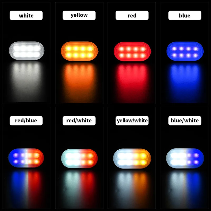Мотоциклетная лампа для экстренного освещения грузовика Стробоскопическая