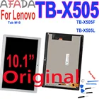 Дисплей 10,1 ''для Lenovo Tab M10 TB-X505 X505F TB-X505L X505, ЖК-дисплей, сенсорный экран, стекло в сборе, дигитайзер, запасные части для ремонта