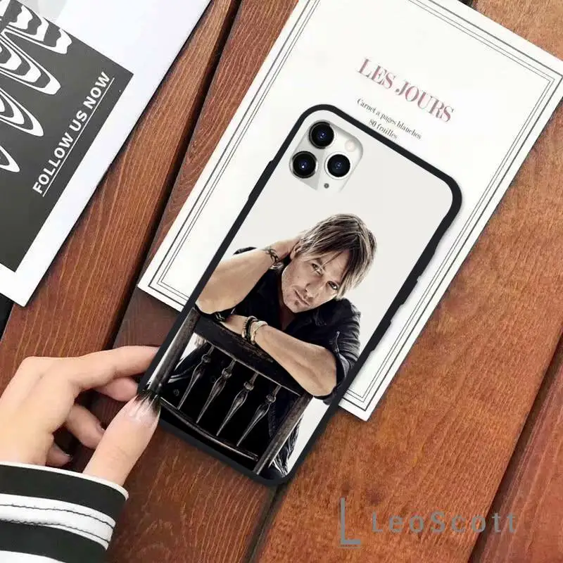 

Singer Keith Urban Phone Case for iPhone 11 12 pro XS MAX 8 7 6 6S Plus X 5S SE 2020 XR Soft silicone