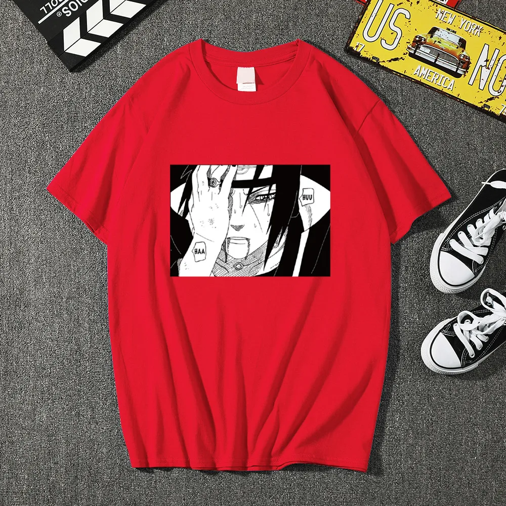 Мужская модная футболка с аниме Sad Girl эстетическая в стиле Харадзюку топы