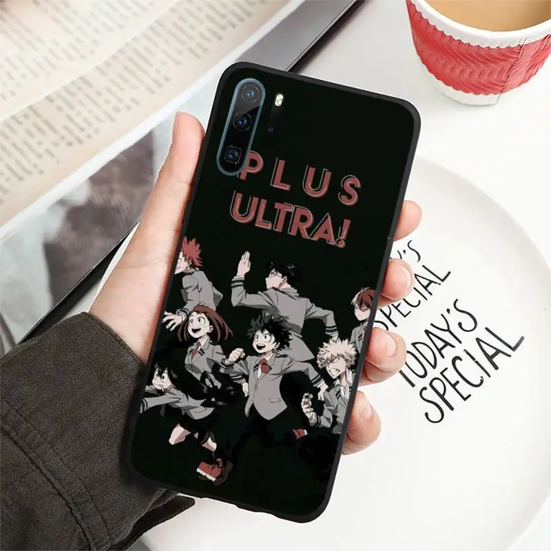 

My Hero Academia Phone Case For Huawei P40 P20 P30 Mate 40 20 10 Lite Pro Nova 5t P Smart 2019