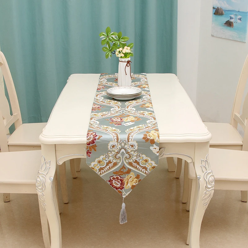 European Rectangular Table Cloth High Quality Runner Palace Pattern Tablecloth For Hotel Home Decor | Дом и сад