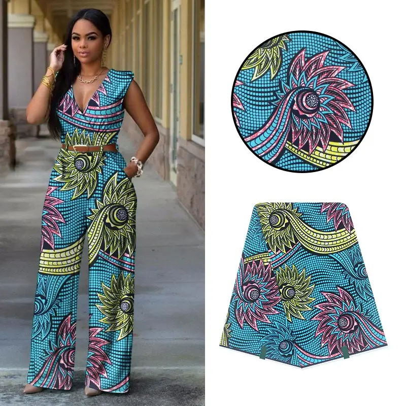 

african wax fabric original ankara real wax 100% cotton fabric high quality african print fabric tissue wedding dresses sewing