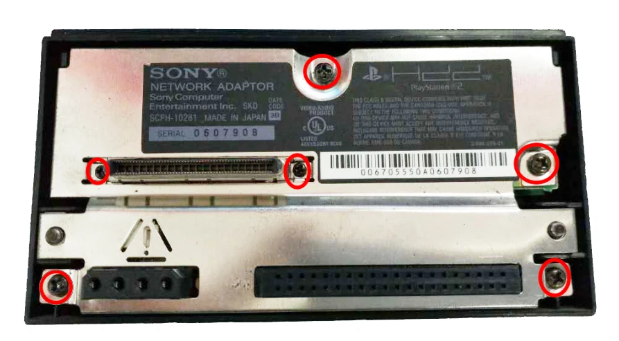 Bitfunx SATA обновленный комплект для подержанного PS2 оригинального сетевого адаптера