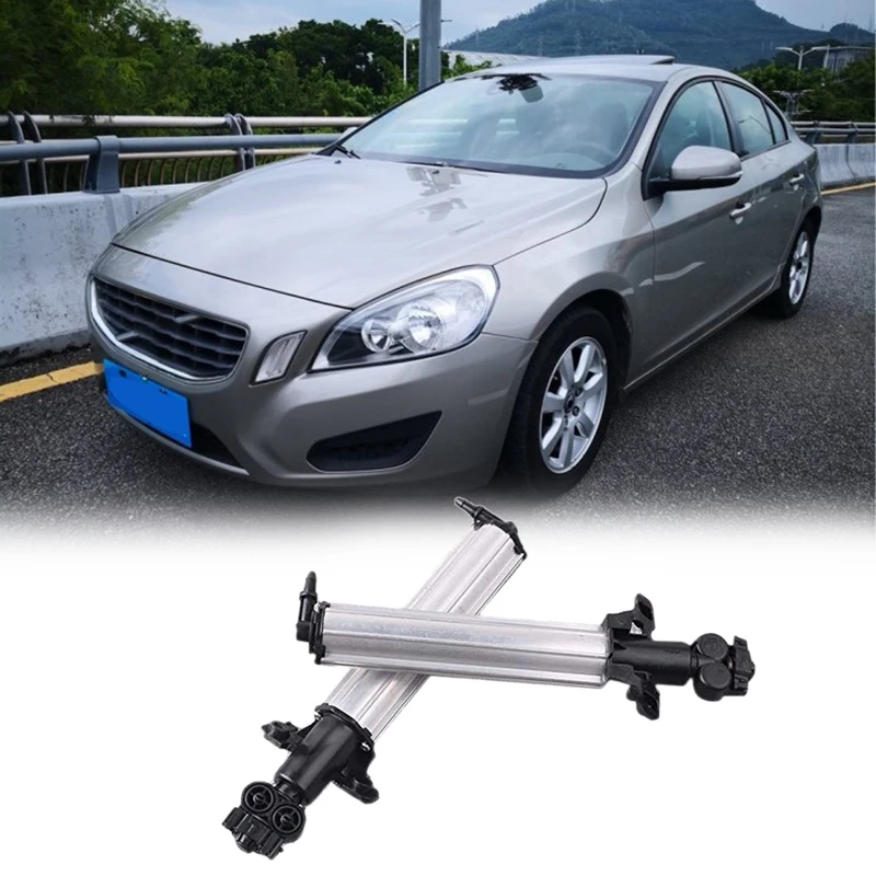 Сопло омывателя фары для Volvo S60 2011 2012 2013 30784344 30784345|Мойки высокого давления| |