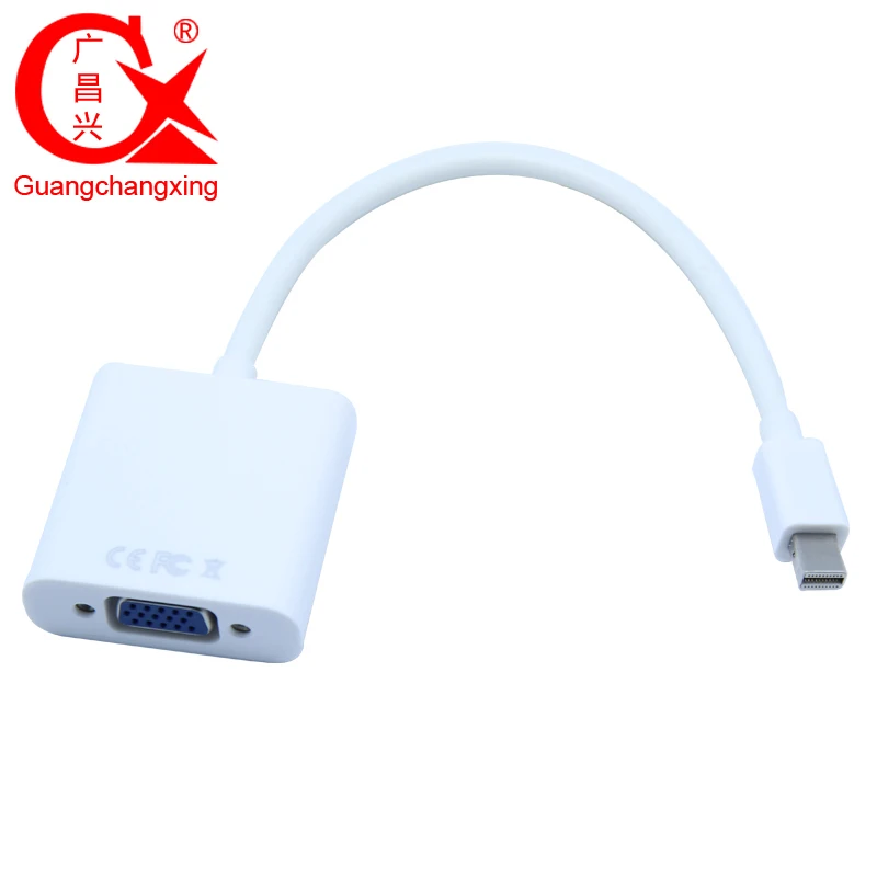 Мини DP к VGA кабель адаптер Thunderbolt мини дисплей порт конвертер для Apple Mac Pro Air