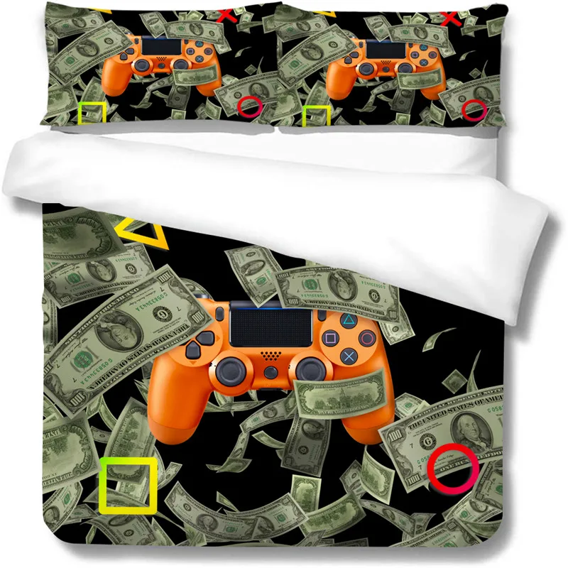 

3D Bedding Set Duvet Cover Cool Xbox Game Handle Printed Comforter Covers Home Bedclothes Soft Home Decor