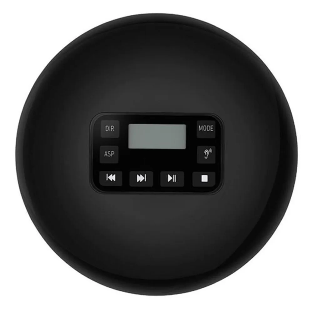 Портативный CD и MP3-плеер, компактный дискман с наушниками, Walkman для детей с защитой от проскальзывания для CD, MP3, CD-R, CD