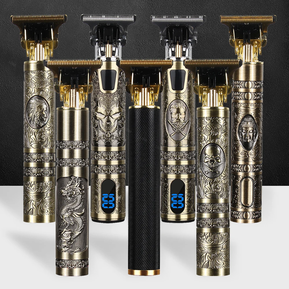 

2021 Electric Hair Clipper Professional Hair Trimmer For Men Shaver Beard Barber Hair Cutting Machine Rechargeable Hair Cut