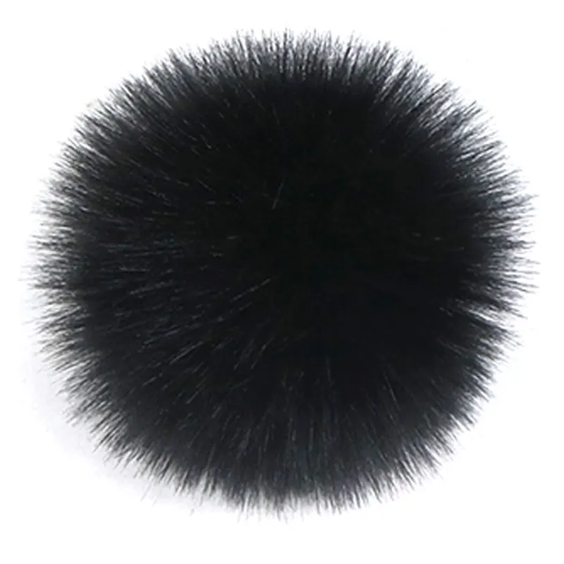 10 см пушистый меховой помпон анти пресс искусственный полиэстер для шляп