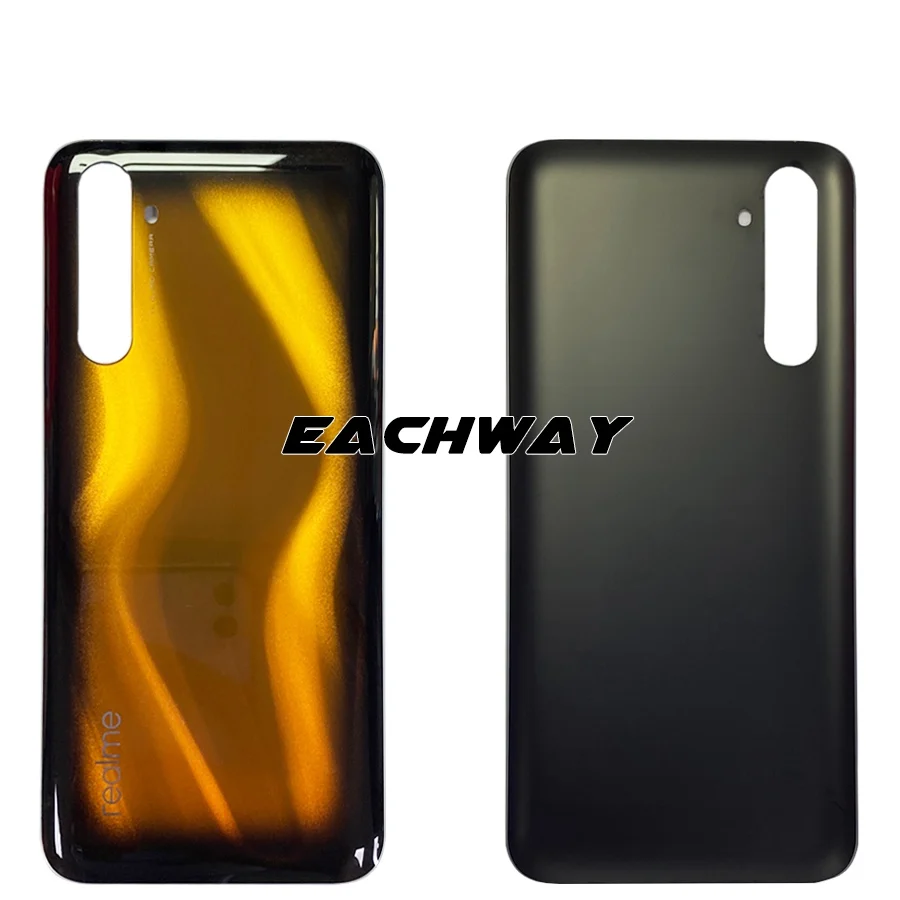 battery back cover for oppo realme 6 pro battery cover rear housing door glass case mobile phone replacement parts free global shipping