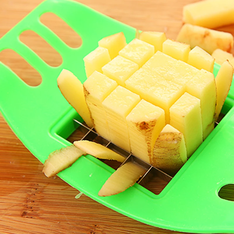 

Potatoes Cutter Cut into Strips French Fries Tools Kitchen Gadgets Practical Multi-function Cutting Potato Machine Kitchen Tool