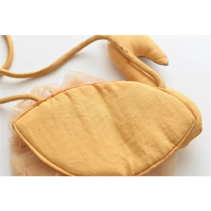 Детская сумка в виде лебедя для девочек мультяшная через плечо с милыми