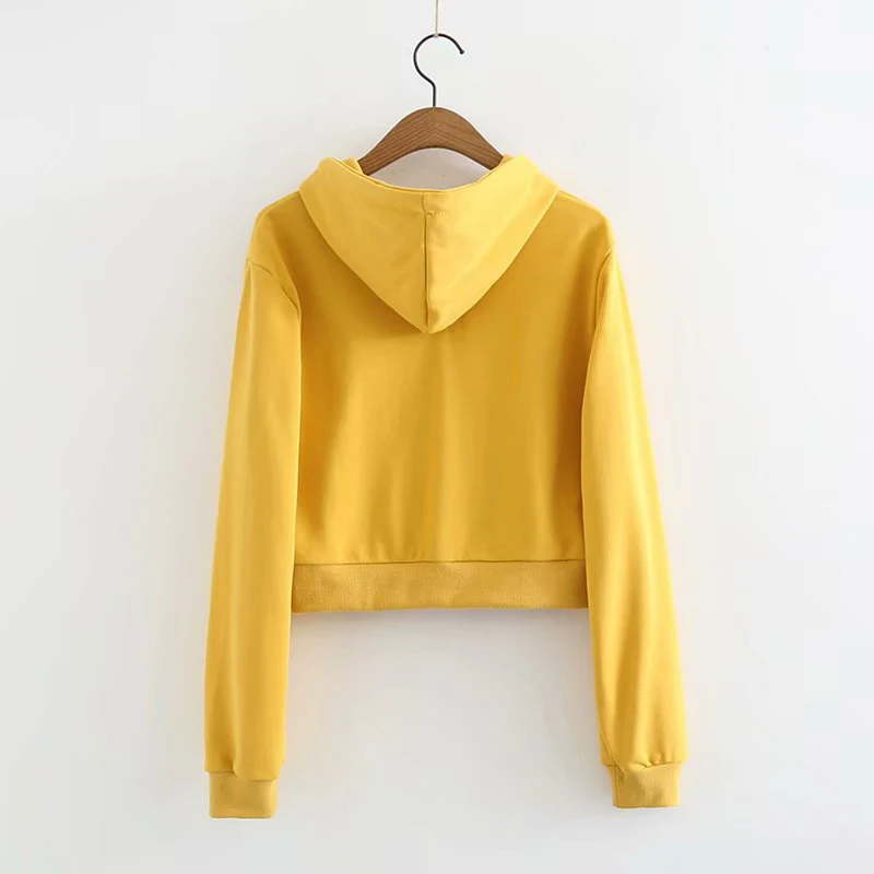 GOPLUS толстовка женская худи женскиекофта с длинным рукавом сезон осень-зима C6637 |