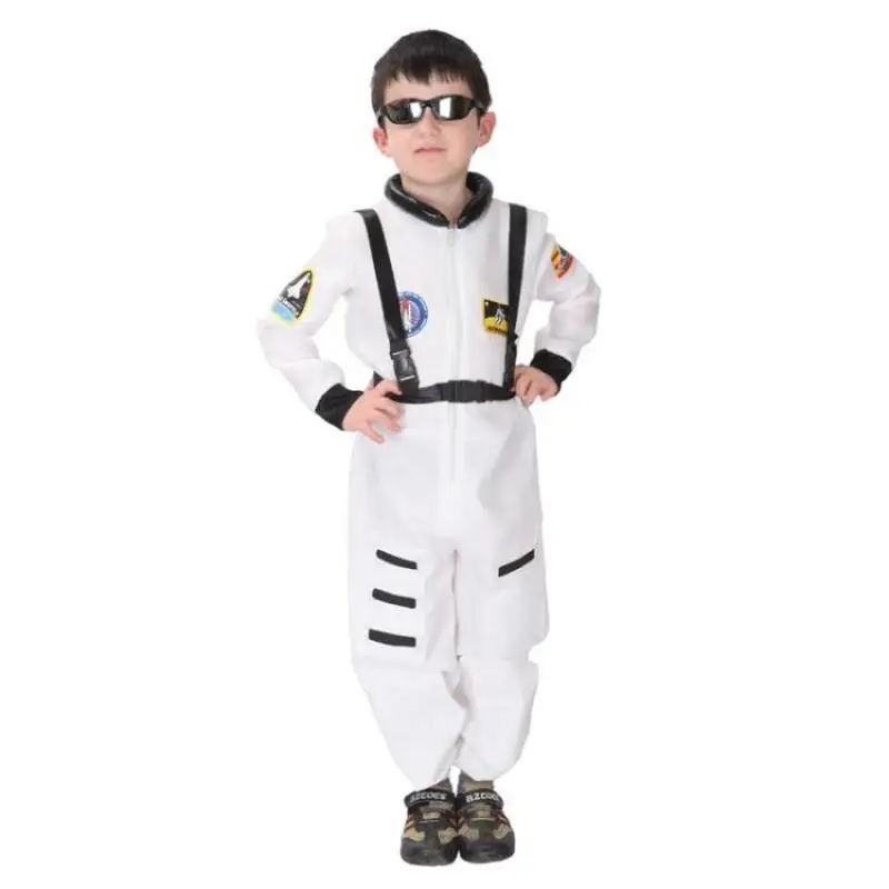 Children Purim Astronaut Cosplay Set Carnival Party Halloween Christmas Costumes Boys Girls Pilot Costume Uniform Dress Up |