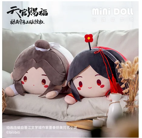 36 см аниме Tian Guan Ci Fu Hua Cheng Xie Lian Мультяшные плюшевые куклы набивная Подушка