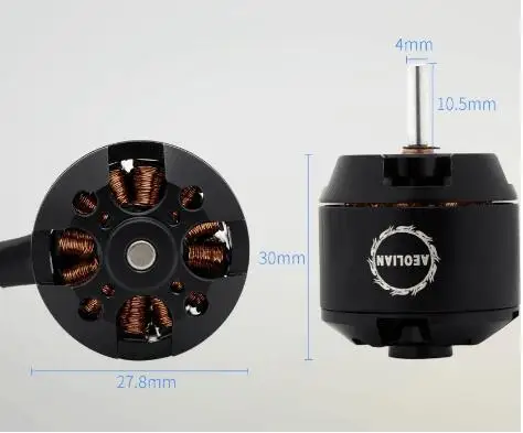 Aeolian C2836-880KV бесщеточный мотор с внешним ротором для самолета квадрокоптера |