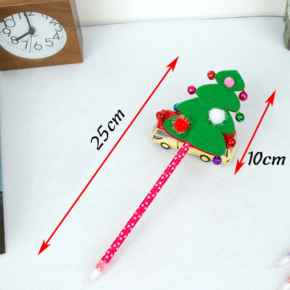 

New Christmas Gift Student Cute Cartoon Christmas Series Creative Pen Office Signature Pen Exam Pen Stationery Art Painting Pen