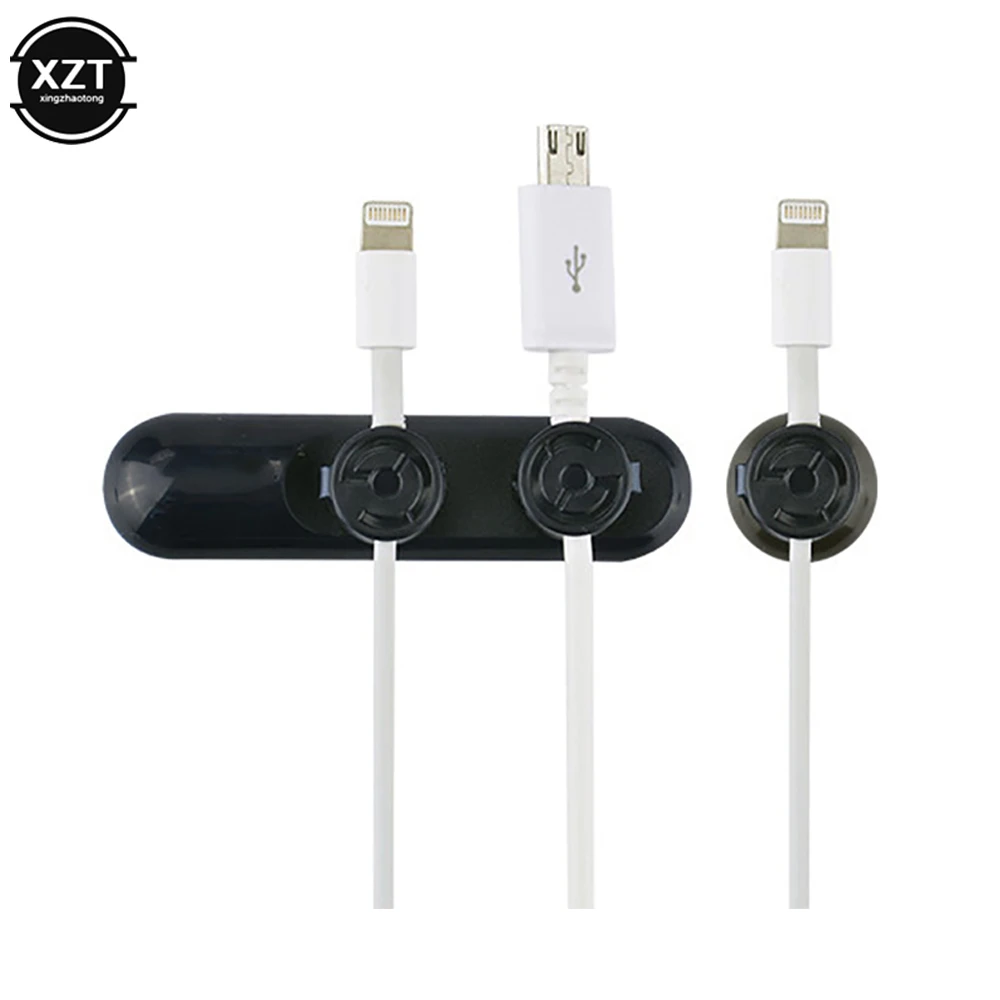 Магнитный Настольный зажим для кабеля аккуратное устройство управления