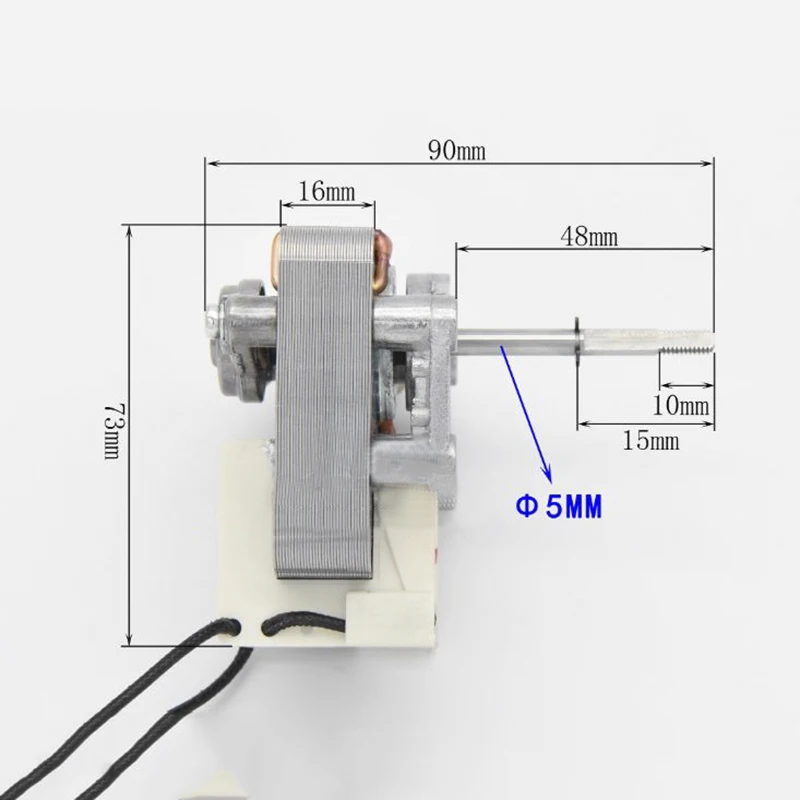 Электродвигатель с затененным полюсом 18 Вт для коммерческого использования
