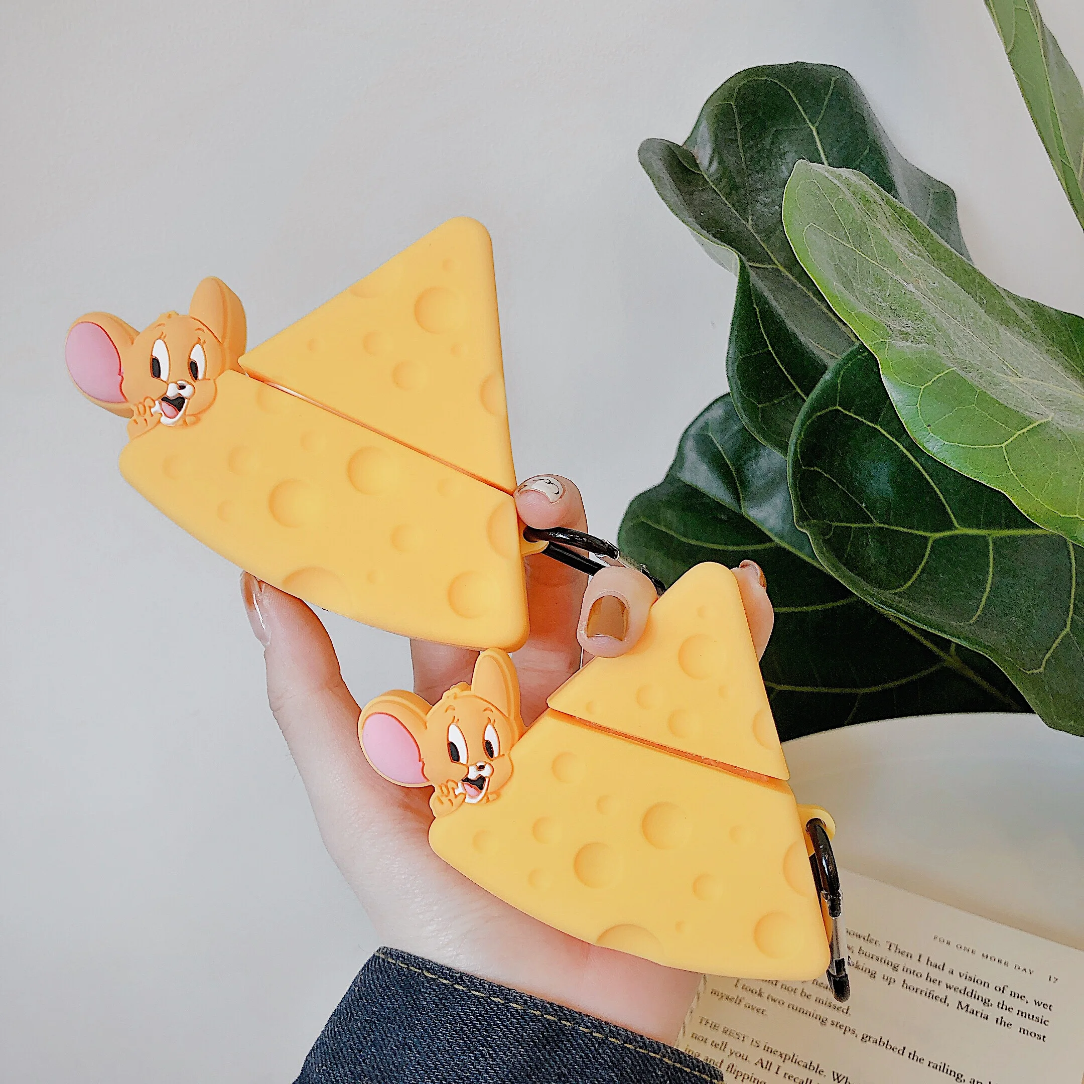 3D мультфильм беспроводной Bluetooth гарнитура чехол для Apple Airpods Pro Наушники сыра и