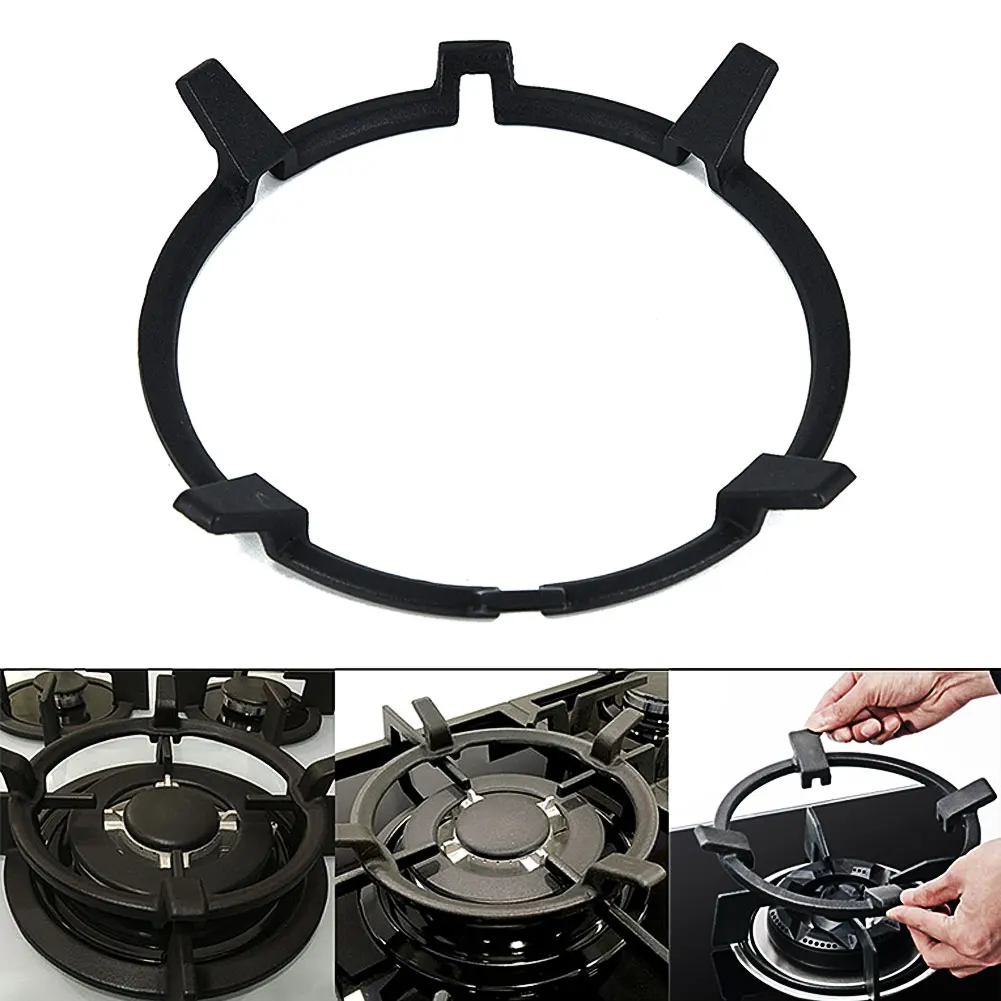 Home Universal Durable Cast Iron Wok Pan Support Rack Stand for Burner Gas Hob Cooker Kitchen Tools Accessories Gadget Sets | Дом и сад