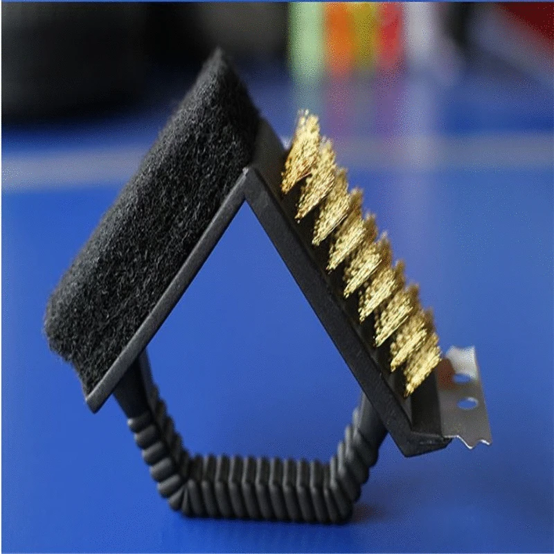 Для чистки Гриля и барбекю многофункциональная Чистящая щетка 3 в 1 Прочный для