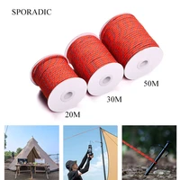 203050m paracord parachute cord lanyard tent rope guylines nylon outdoor survival emergence hiking camping accessories